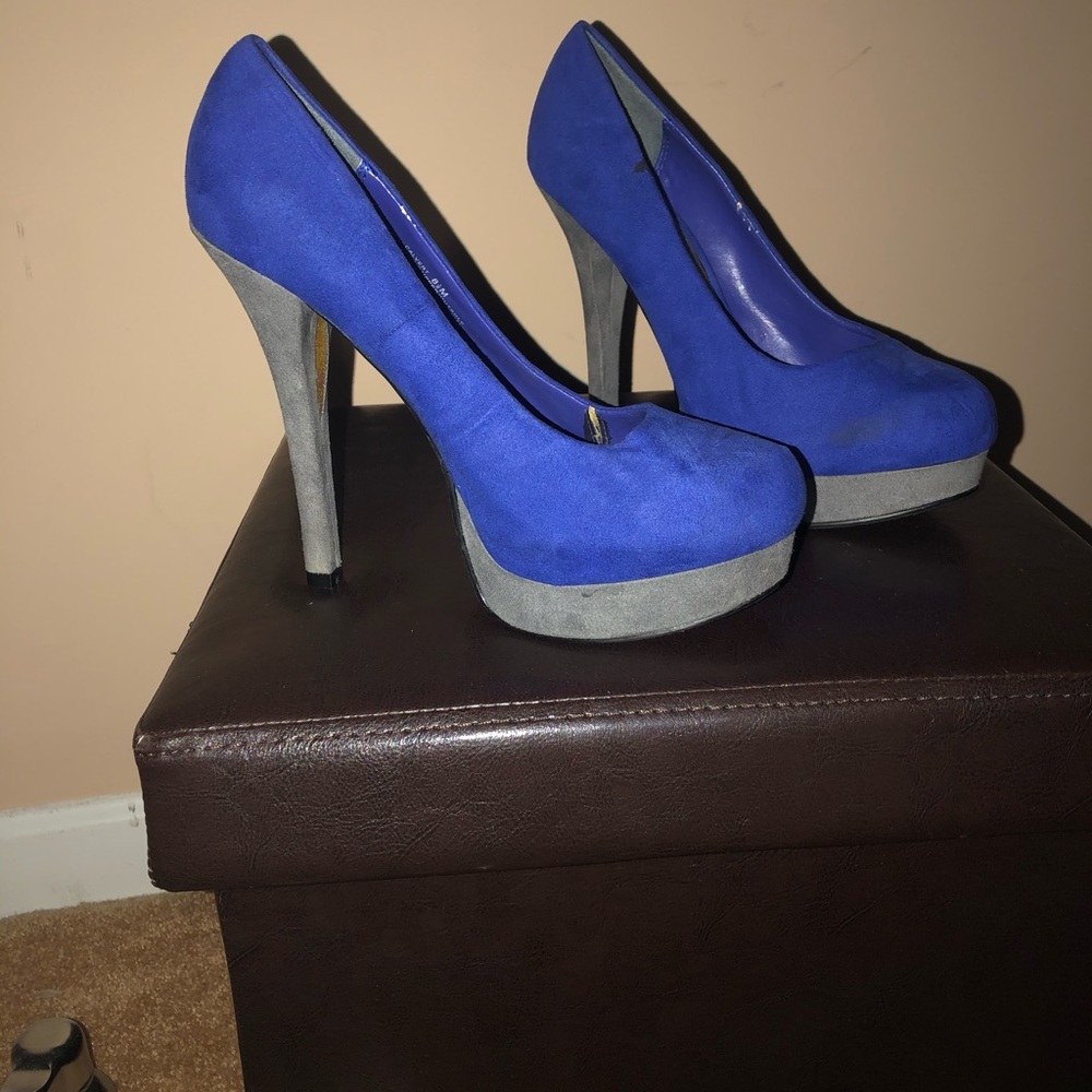 Royal Blue & Grey